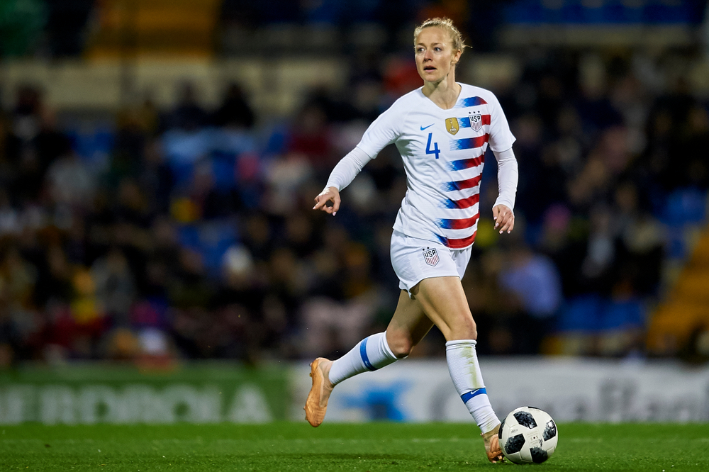 Becky,Sauerbrunn,(utah,Royals,Fc),Of,Usa,During,The,Friendly