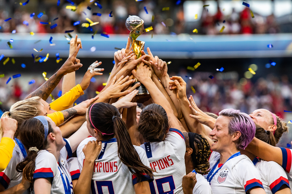 Lyon,,France,-,7,July,,2019:,Usa,Women's,National,Team joao felix athletico madrid