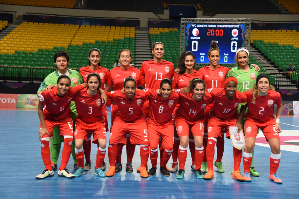 The,Bahrain,Team,Pose,For,A,Group,Picture,During,Afc Ramadan fasting in women's soccer