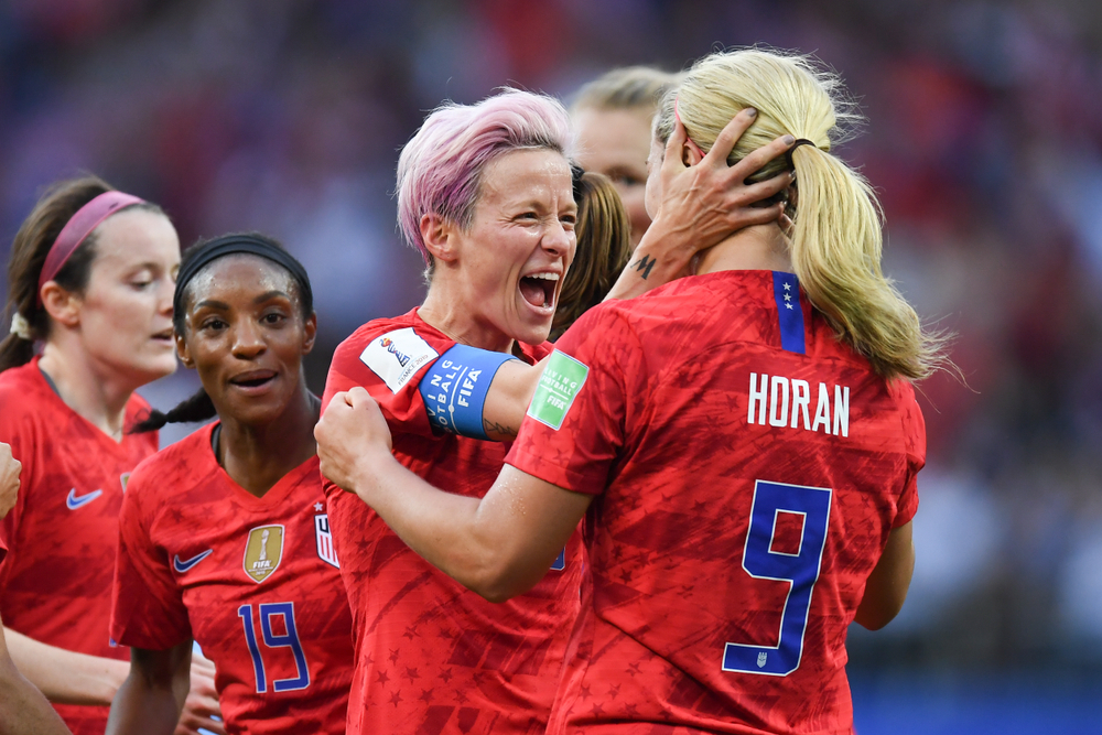 Reims,,France-june,11:megan,Rapinoe,Of,Usa,Celebrates,After,Scoring,During Ramadan fasting in women's soccer